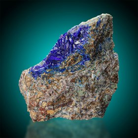 Linarite-Blanchard Mine | Bingham | Socorro Co. | New Mexico  | USA
